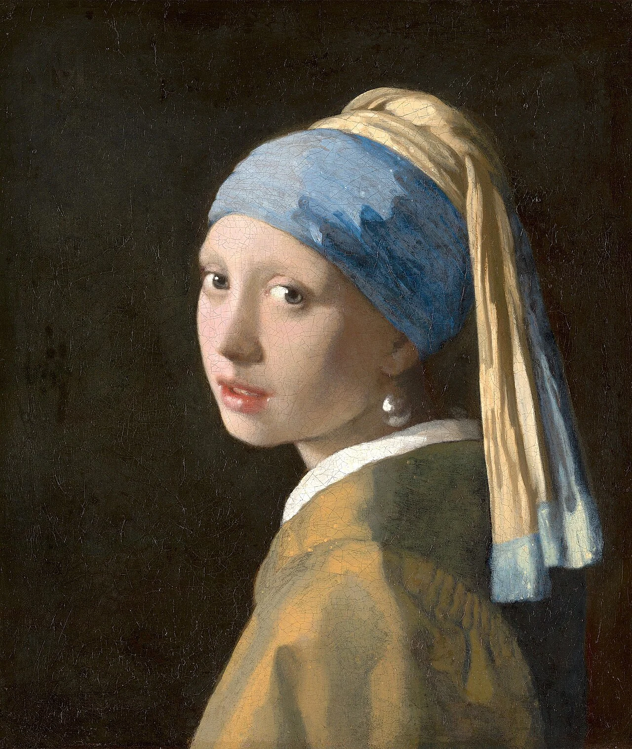 Source image for Girl with the Pearl Earring